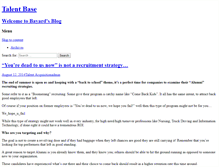 Tablet Screenshot of blog.bayardad.com